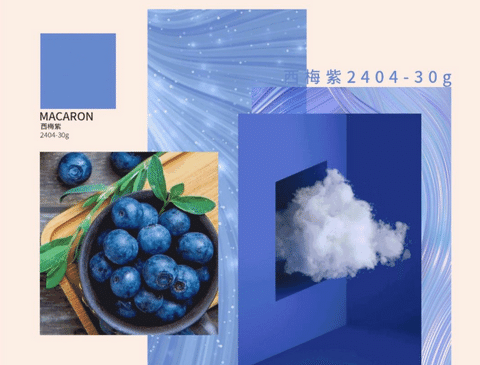 意大利卡百利艺术涂料·软装——马卡龙色彩系列之西梅紫