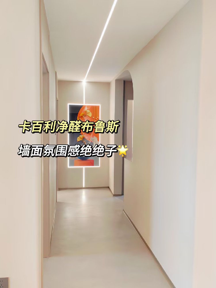 谁能拒绝全屋艺术漆？这极简风装修太可了吧！